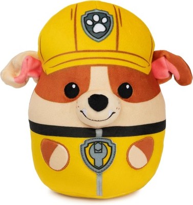 GUND Paw Patrol Construction Rubble Bulldog Squish 8 inch Plush