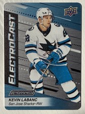 Kevin Labanc 2023-24 Upper Deck Engrained Electrocast #EC-35 San Jose Sharks