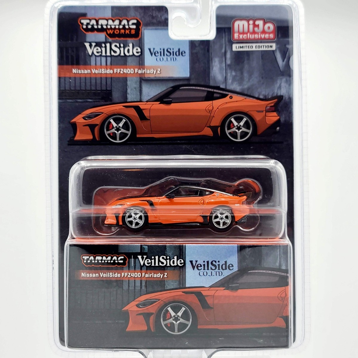 Tarmac Works Nissan Veilside FFZ400 Fairlady Z - 1:64, Orange