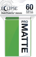Ultra Pro Up - Eclipse Matte Small Sleeves: Lime Green (60 Sleeves)