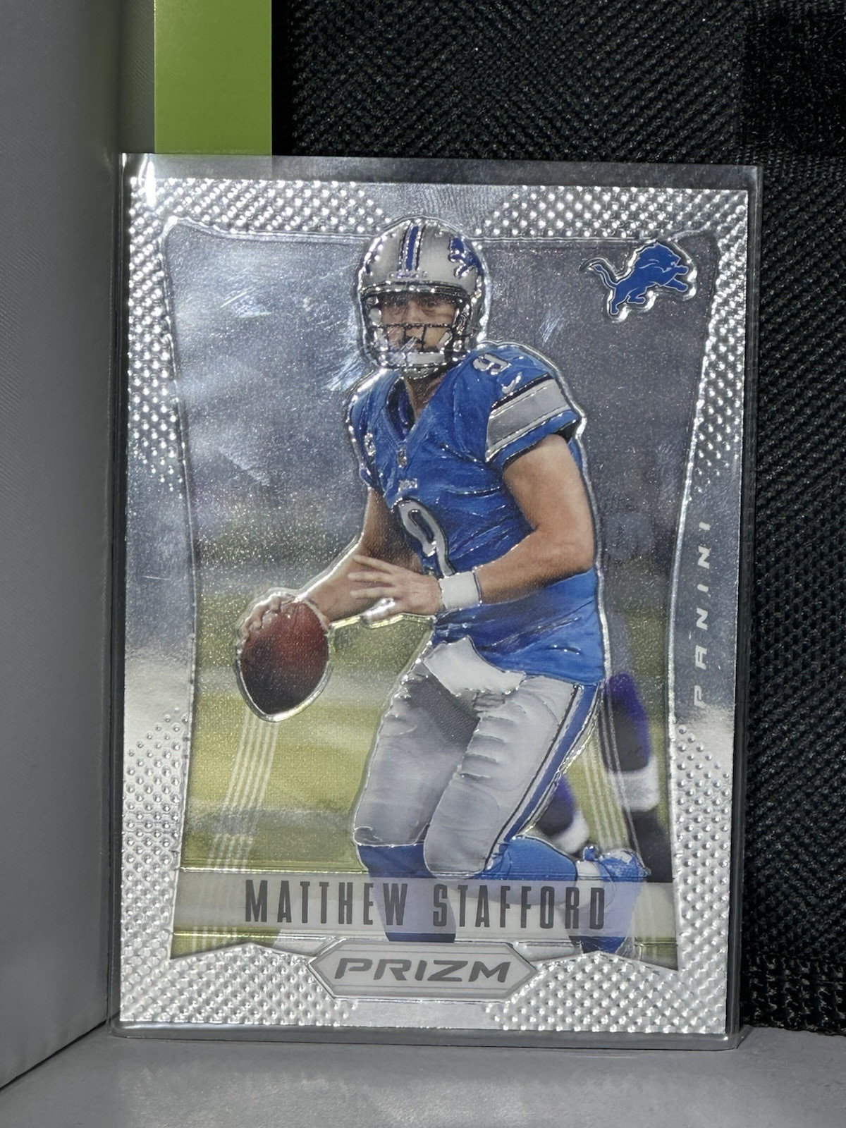 Panini Prizm Matthew Stafford Detroit Lions Football Trading Card 2012 #67