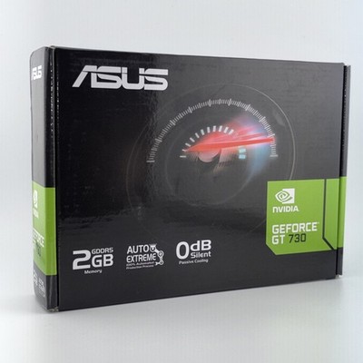 ASUS GeForce GT 730 2GB GDDR5 Grafikkarte 4x HDMI neuwertig  ungeöffnet