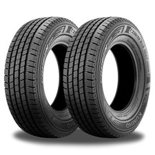 2 Kumho Crugen HT51 265/65R17 112T All Season Tires 70000 Mileage, 3PMSF Rated