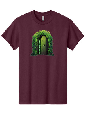 Go-Back Mens Graphic Tee, 100% Cotton, Casual Summer Wear
