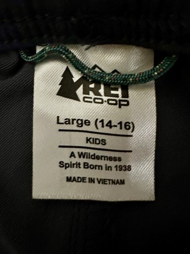 REI Co-op Mountain maker Pants Kids Size L(14-16) Blue - Picture 8 of 10