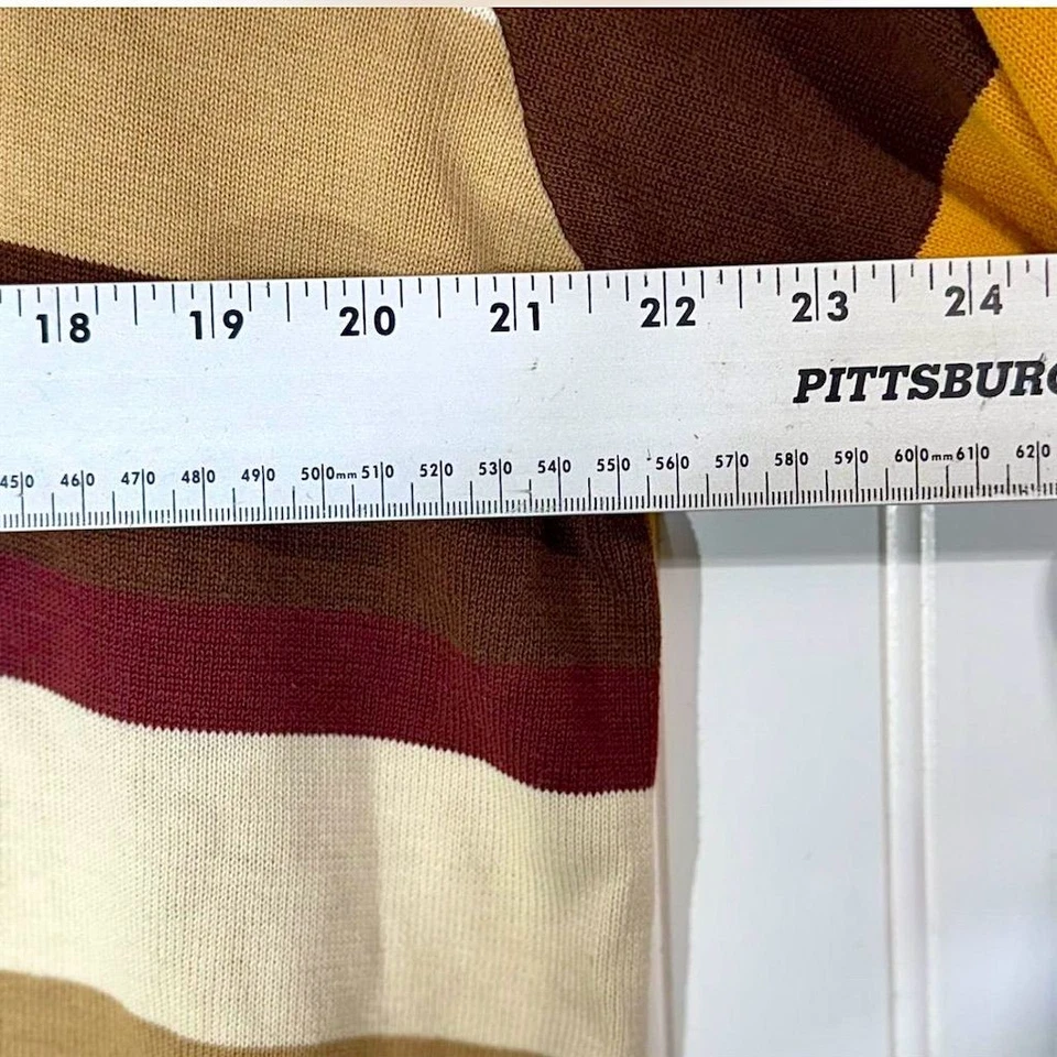 Vtg Phat Farm XL Striped Sweater Crewneck Y2K 90s Streetwear Hip Hop Embroidered - Image 4 of 4