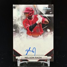 Nelson Rada 2023 Bowman Sterling - Prospect Autographs #PA-NR (AU, RC)
