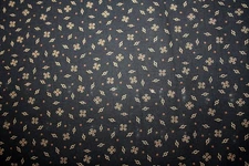 CHEDDAR AND CHALK IN BLACK AND TAN  BY MARCUS BROTHERS - 100% COTTON FABRIC