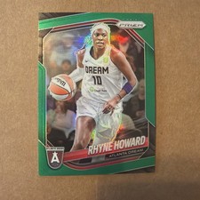 2025 Panini Prizm WNBA - Rhyne Howard #11 Green Prizm
