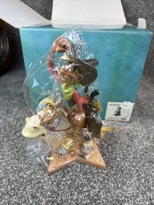WDCC Pecos Bill  Melody Time  with Widowmaker Horse NEW Box COA