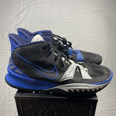 Nike Kyrie 7 Shoes Mens 15 Blue Black Basketball Nike By You DA7567-991 Sneakers