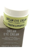 Youth To The People Dream Eye Cream Hyaluronic Acid Vit C Goji Berry Men Women