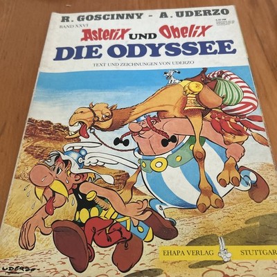 Asterix Comic  XXVI (26) Die Odyssee 5,30 DM 1. Auflage 1982 Ehapa Verlag