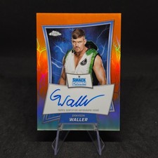 2025 Topps Chrome WWE GRAYSON WALLER Orange Auto Refractor /25 #BBA-GRA