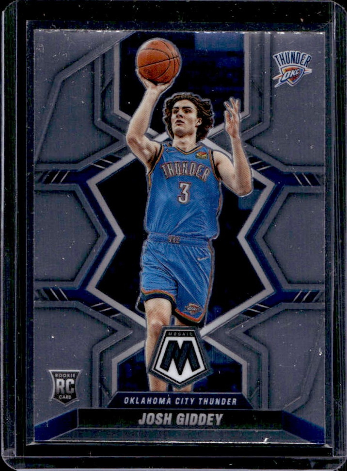 2021-22 Mosaic Josh Giddey RC Rookie #210 Thunder