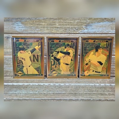 1995 Topps Finest Baseball Bronze Metal Cards Tony Gwynn Paul O'Neill Williams