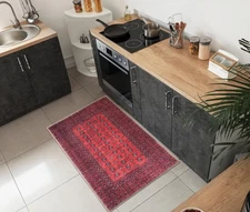 2x3 Rug - Machine Washable Entry Rug with Non-Slip Backing, Ideal for