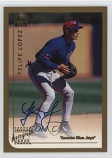 1999 Topps Traded Auto Felipe Lopez #T10 Auto qw7