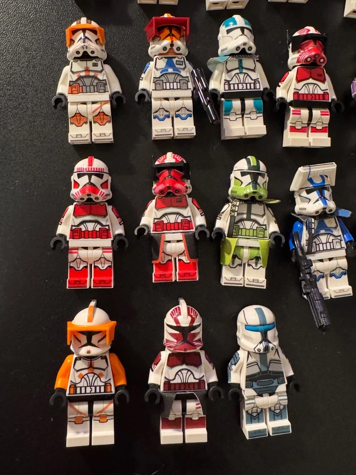 LEGO STAR WARS CLONE TROOPER LOTE 25 CLONES LEGO PERSONALIZADOS - Imagem 2 de 4