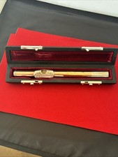 DRELINGER KARRITIUM FREE FLO FLUTE HEAD JOINT BEAUTIFUL CONDITION ENGRAVED LIP