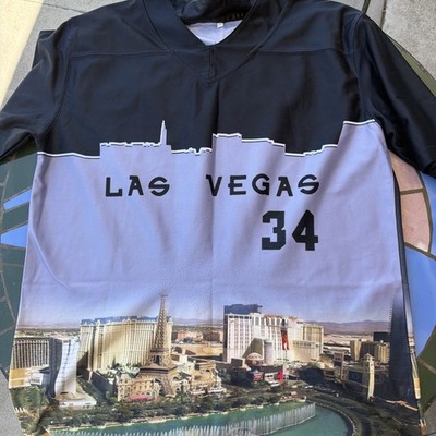 Small Themed Bo Jackson Las Vegas Raiders #34 Embroidered Jersey