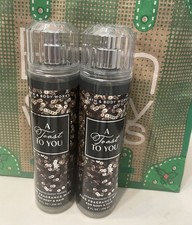 2 NEW BATH  BODY WORKS A Toast To You Fine Fragrance Mist Spray, 8.OZ