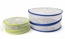 Weltbild 4er-Set Abdeckung Fliegenhaube Insekten Obstnetz Faltbar Speiseschirm