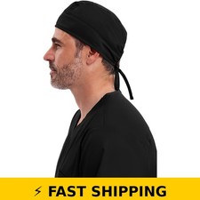 Cherokee Unisex Adjustable Scrub Cap Lightweight Black