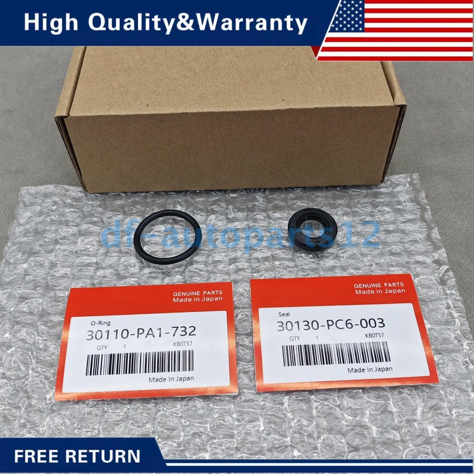 New 1 Pair Distributor O-Ring N Seal For Acura Honda Civic NOK 30110-PA1-732 Foto 3 de 4