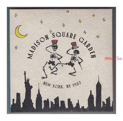 GRATEFUL DEAD  Madison Square Garden Sept 16, 1987 enjoying the ride 9/16/87 NEW