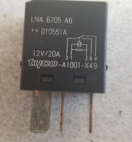 1997 98 99 00 01 02 2003 Jaguar XJ8 XJR XK8 XKR Multi Purpose Relay LNA6705AB