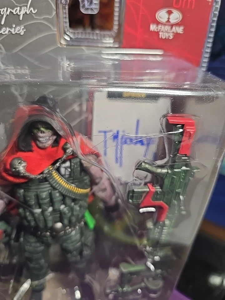MCFARLANE TOYS CALL OF DUTY SÉRIE AUTÓGRAFO CARTÃO ASSINADO TODD MCFARLANE 2025. - Imagem 3 de 4