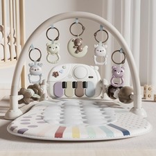 Baby Play Mat Baby Toys,Baby Gym Tummy Time Play Piano Activity Mat