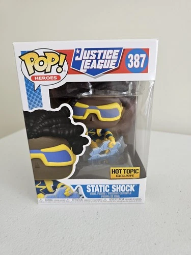 Funko Pop! Vinyl: DC Universe - Static Shock - Hot Topic (Exclusive) #387