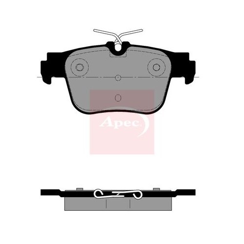 For CUPRA TERRAMAR KP1 2024 on BRAKE PADS (REAR) (R90) PAD2391
