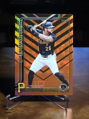 2025 Topps Update #US266 Tommy Pham Holiday Foil, Pirates