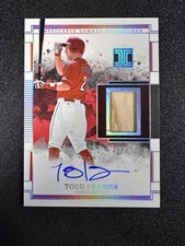 2025 Panini Impeccable Todd Frazier #ILS-TF Auto /25 Lumber Holo Silver
