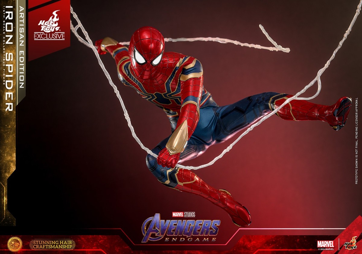 Ready to Ship**Hot Toys MMS762AE Avengers: Endgame Iron Spider