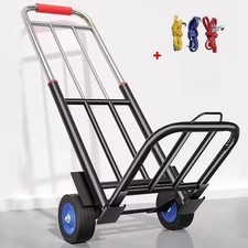 Heavy Duty Folding Lightweight Hand Sack Trolley Cart Wheel Truck Barrow UK