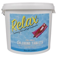 Relax Small Chlorine Tabs 5kg