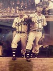 Boston Braves Vintage Spahn Sain Baseball Photo Plaque Wood Mounted 4 Collectors — photo 4