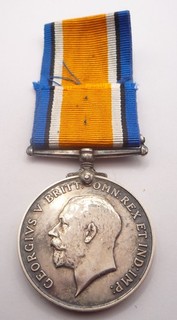 WW1 BRITISH WAR MEDAL BORDER REGIMENT