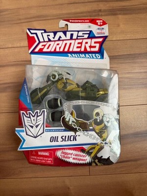Transformers Animated Oil Slick Action Figure New Sealed Toy