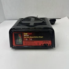 EverStart WM 82-6 Basic Six dual rate 2 & 6 amp 6 & 12 V manual battery charger
