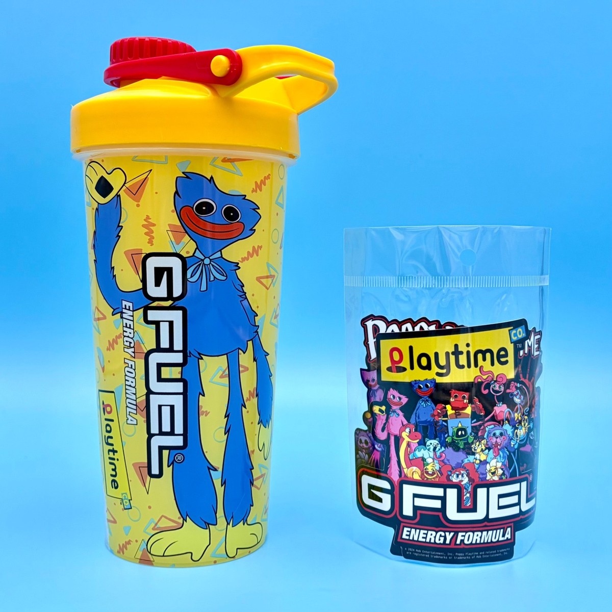 G Fuel Poppy Playtime Huggy Wuggy Collector's Tall Shaker Cup 24