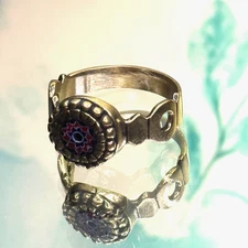 EXTREMELY ANCIENT MEDIEVAL SOLID BRONZE ENGRAVED ANTIQUE RING RARE AUTHENTIC