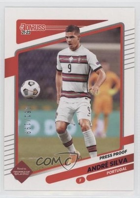 2021 Panini Donruss Road to Qatar Press Proof Purple 61/199 Andre Silva #124 n1u