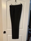 Women Size 12 CHARTER CLUB Zip Belt-Loops Pockets Leather-Accent Dress Pant Gray — photo 1