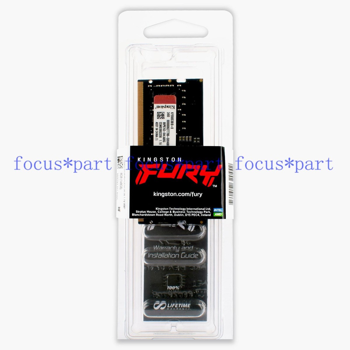 Kingston FURY 8GB 16GB 32GB 64GB DDR5 4800 5200 5600 MHz SO-DIMM