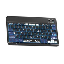 Bluetooth Keyboard for iPad 10th/9th/8th/7th Gen, iPad Pro,iPad Air WK80-Black